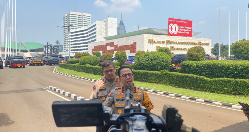 4.562 Personel Gabungan Kawal Aksi di Jakarta Hari Ini